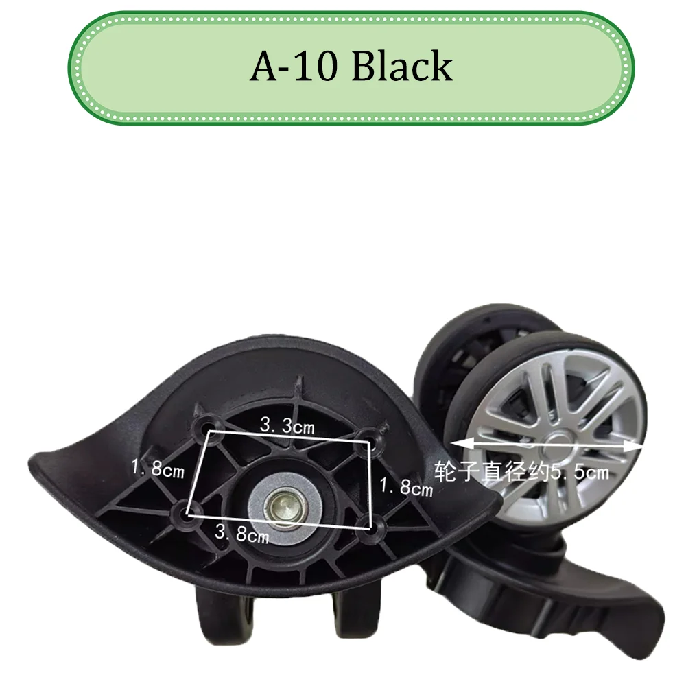 Suitable For Hongli A-10 Universal Wheel Trolley Case Wheel Replacement Luggage Pulley Sliding Casters wear-resistant Repair