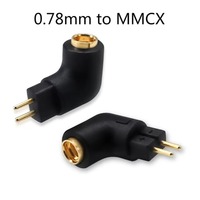 OKCSC 0.75/0.78 QDC 2 Pin Connector to MMCX Female Adapter For ZSN Pro ZS10 Pro NF2u KZ ZSX AS16 CA4 A10 IEMs Earphones Earsets