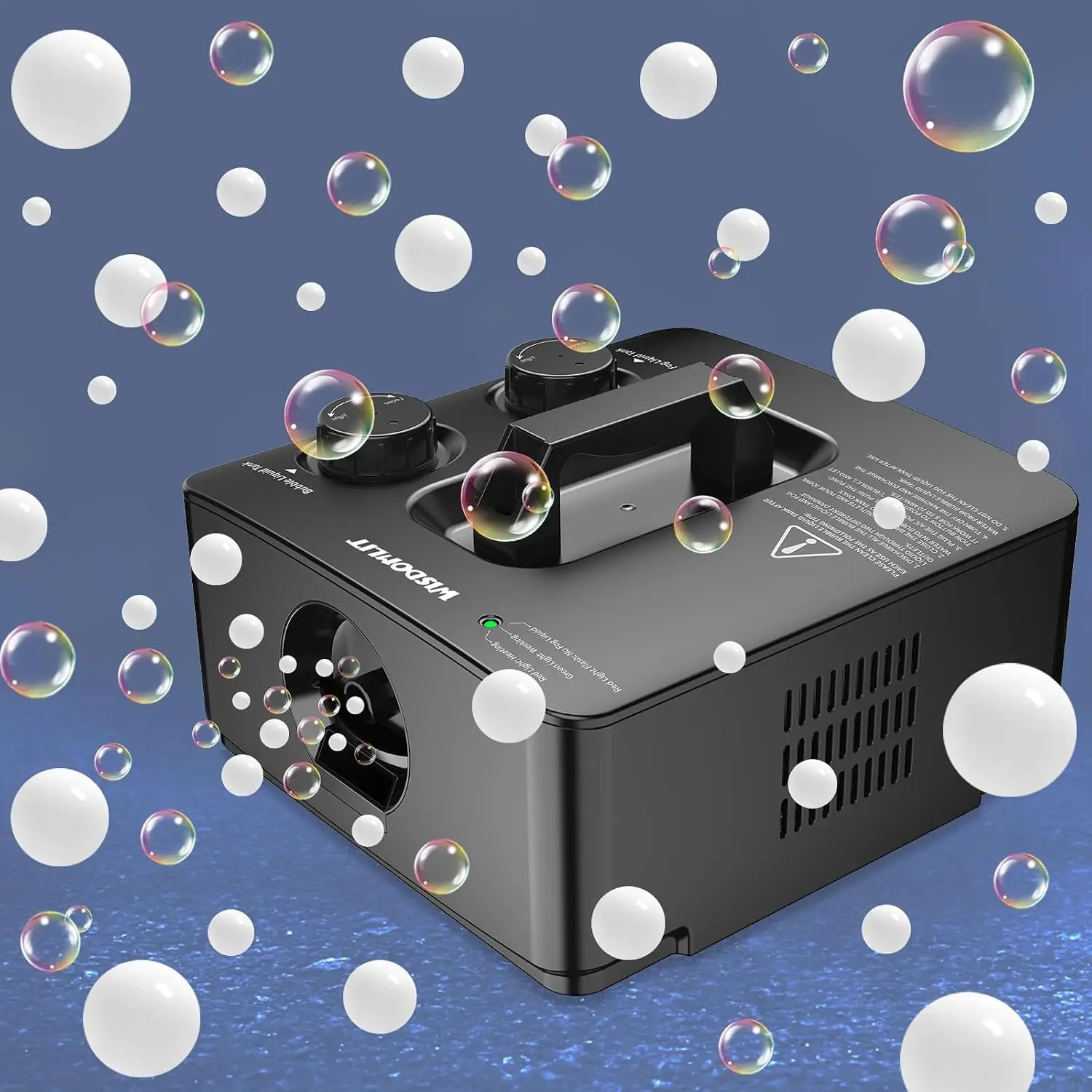 Smoke Bubble Blower 400W Smoke Bubble Maker Fog Bubble Machine