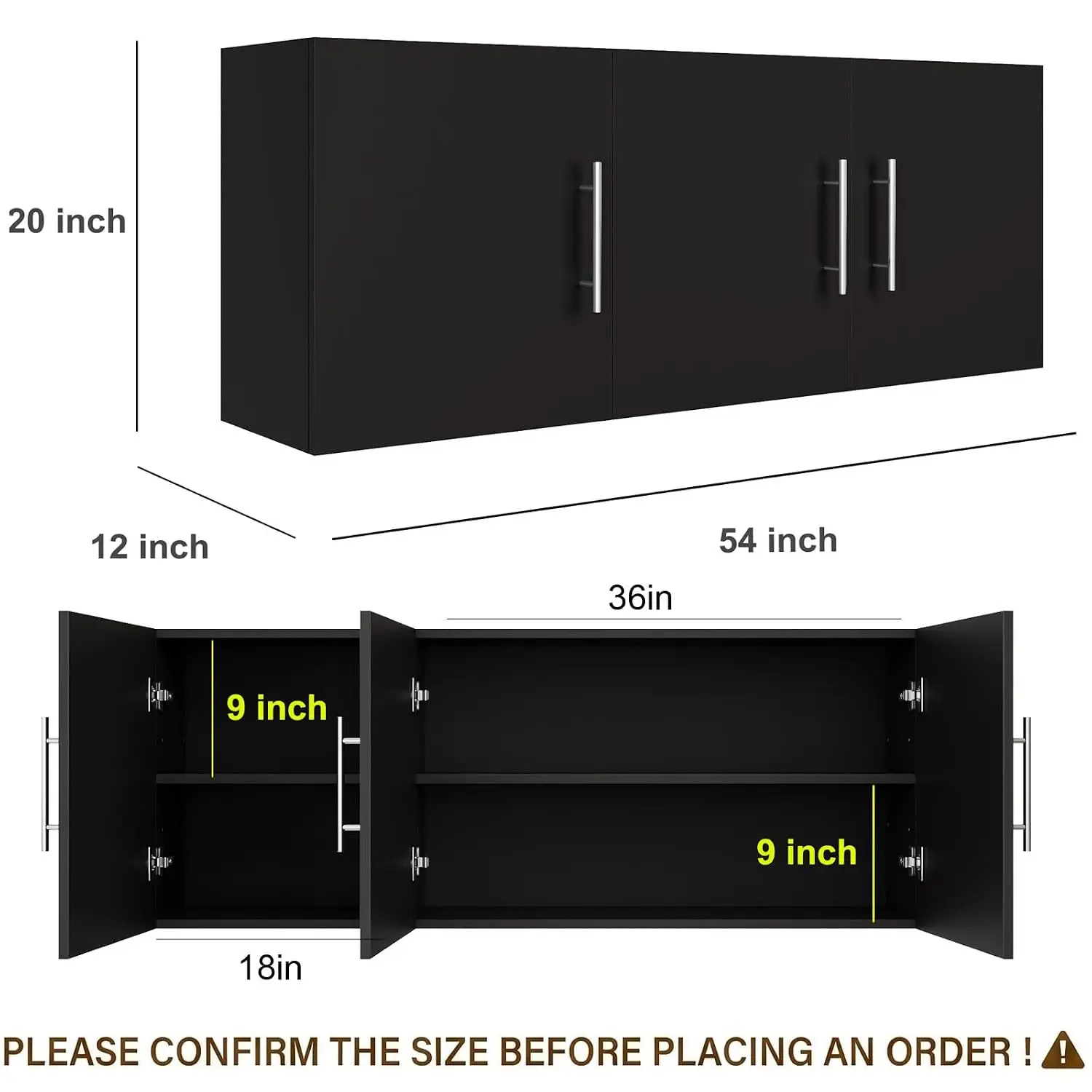 Wall Cabinet 2-Pack, 54