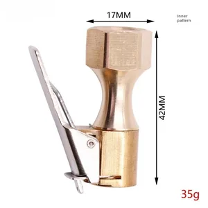 Air mandrel for car tire, Inflash pump valve connector, car brass adapter, 6mm 8mm, inflatable pump tire valve Main Sales Valve Moto Tire - №6