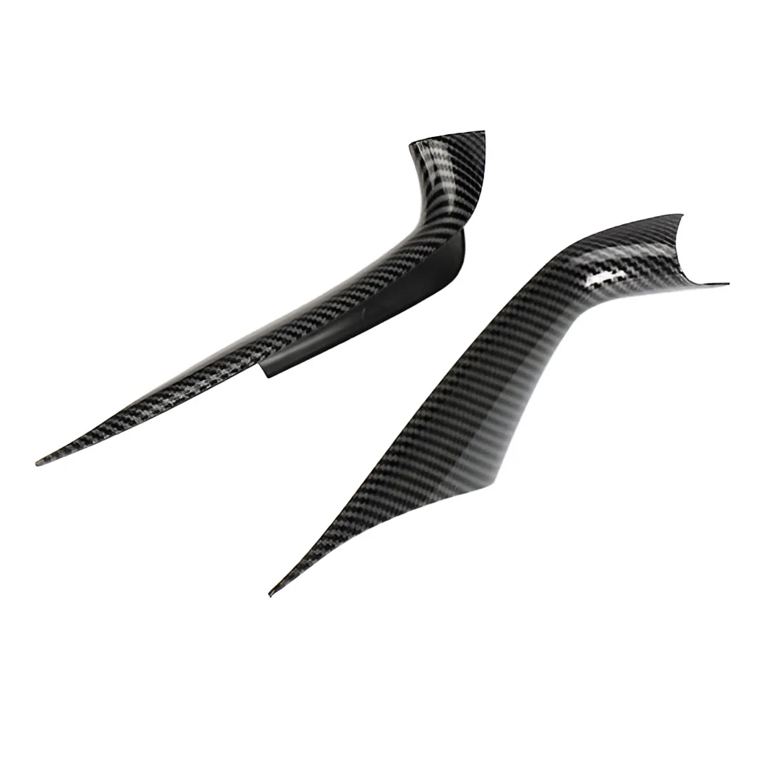 

Углеродное волокно, внутренняя внутренняя дверная ручка автомобиля, панель, рамка, накладка, отделка из АБС-пластика, подходит для 5 серии G30 G31 G38 2018-2023