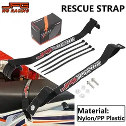 Motorcycle Universal Front Rear Protective Rescue Pulling Belts Ropes Holding Straps Kit Fork Tube For KTM HONDA SUZUKI HARLEY