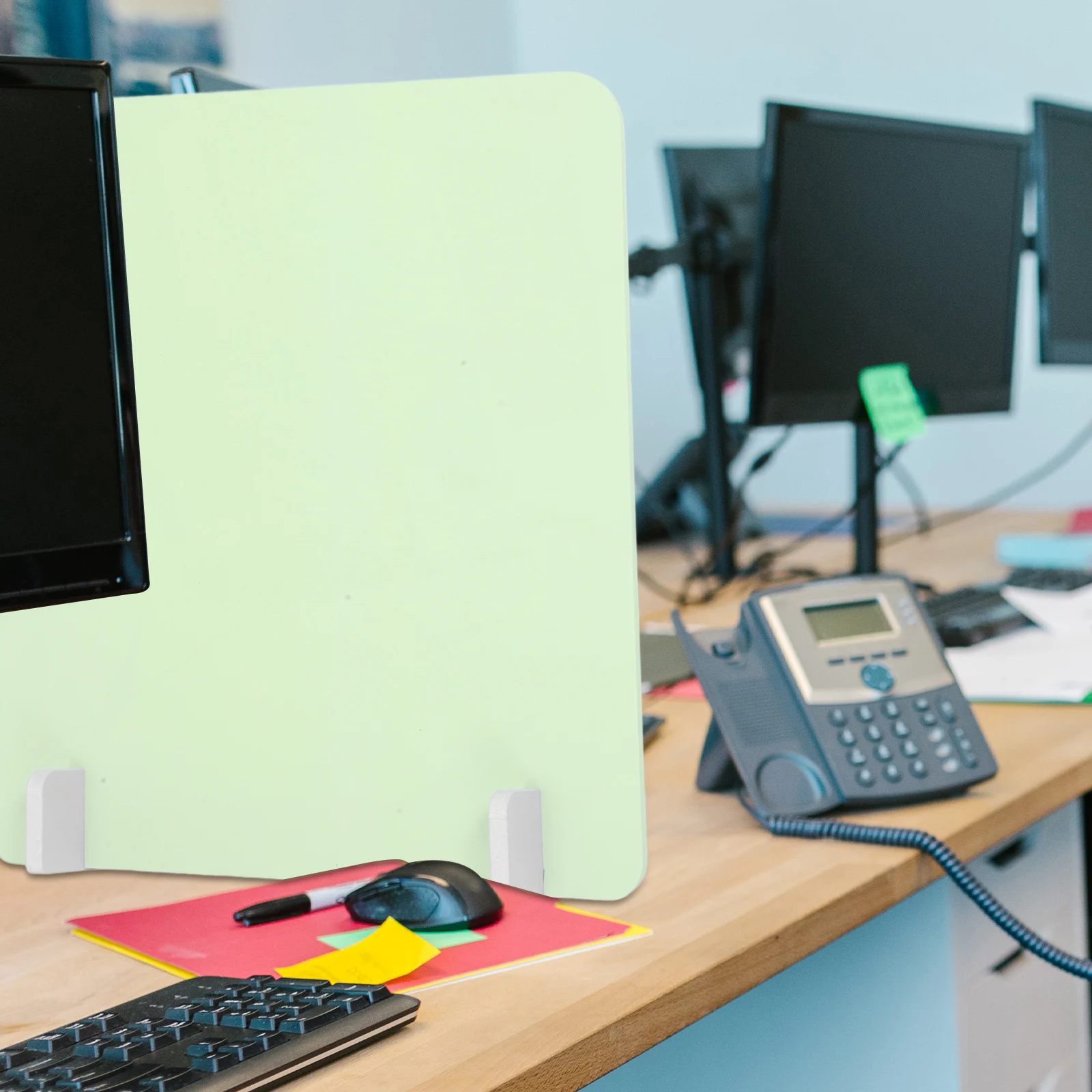 

Isolation Protection Board Desk Partition Panel Dividers Shield Protective Testing Pvc Classroom Privacy Desktop Private Office