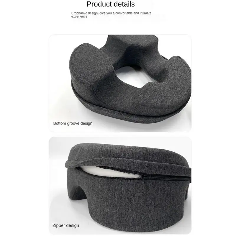 Face Down Pillow Stomach Sleeping Pillow Face Down Pillow Prone Home Massage Headrest for Massage Recovery Equipment