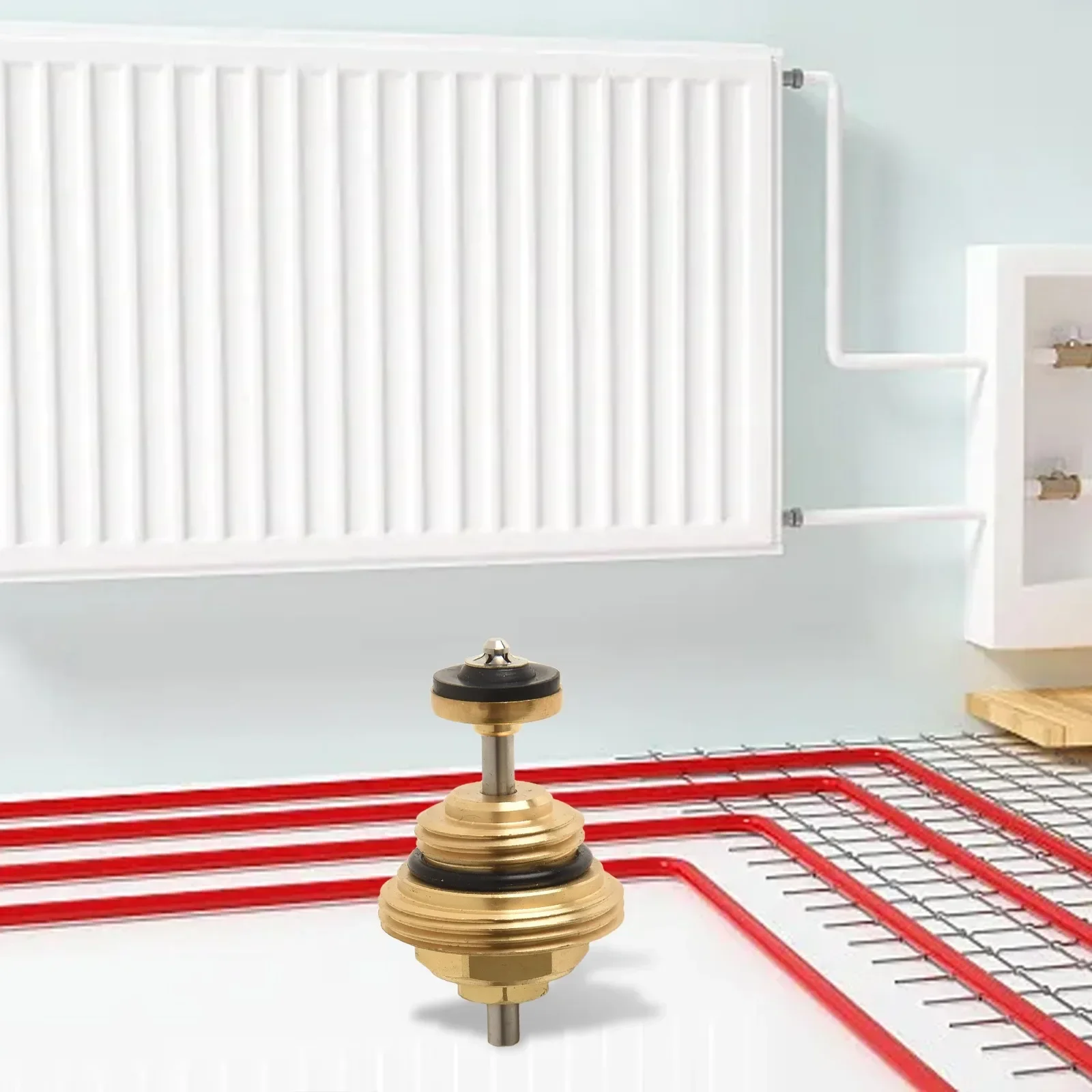 Return Pin Core Valve Core High-quality M30x1.5 For UFH Actuator Underfloor Long-lasting Functionality Brand New