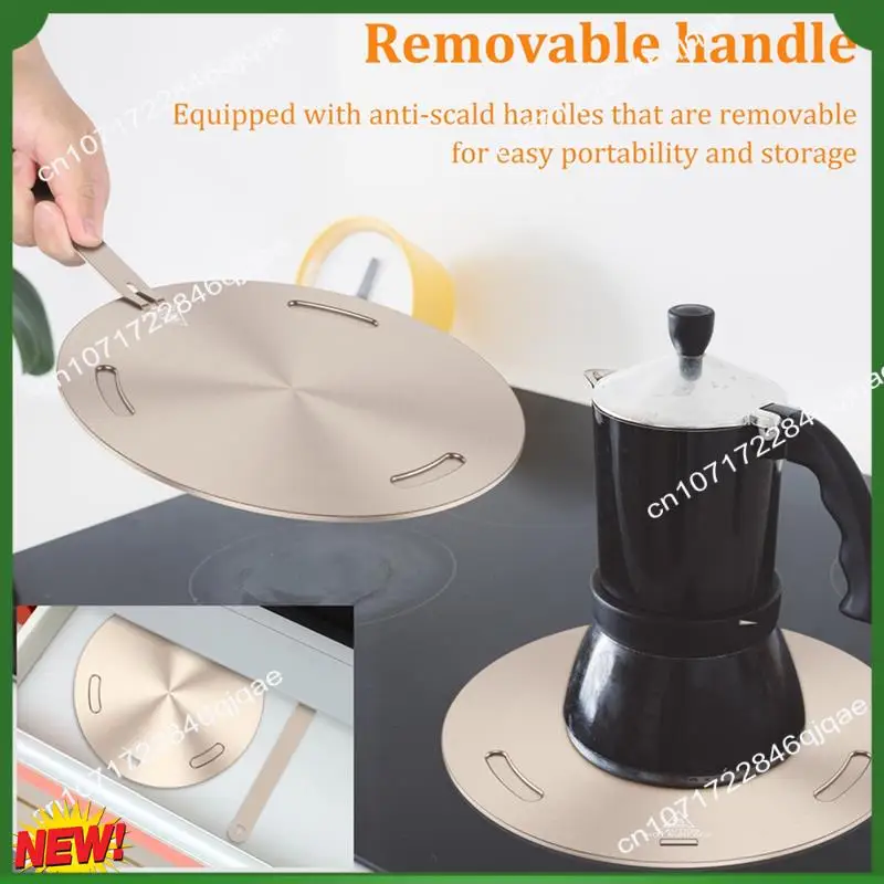 

A48I Diffuser Heat Conducting Plate, Cooking Kitchen Thickened Non-Slip Stove Gas Heat Conducting Plate