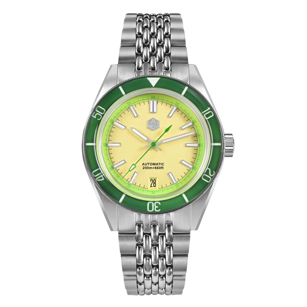 San Martin 39.5mm Summer Dive Watch Fashion Fun Fruit Series Men