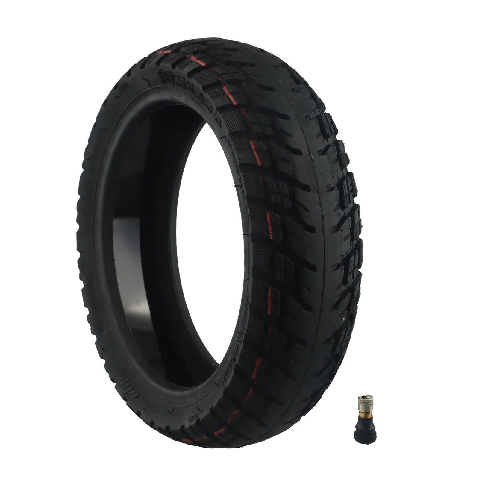 10.5x2.75 Tire 10.5inch Scooter Tire Lightweight Not Easily Damaged Rubber Material Wear-resistant For Electric Scooter