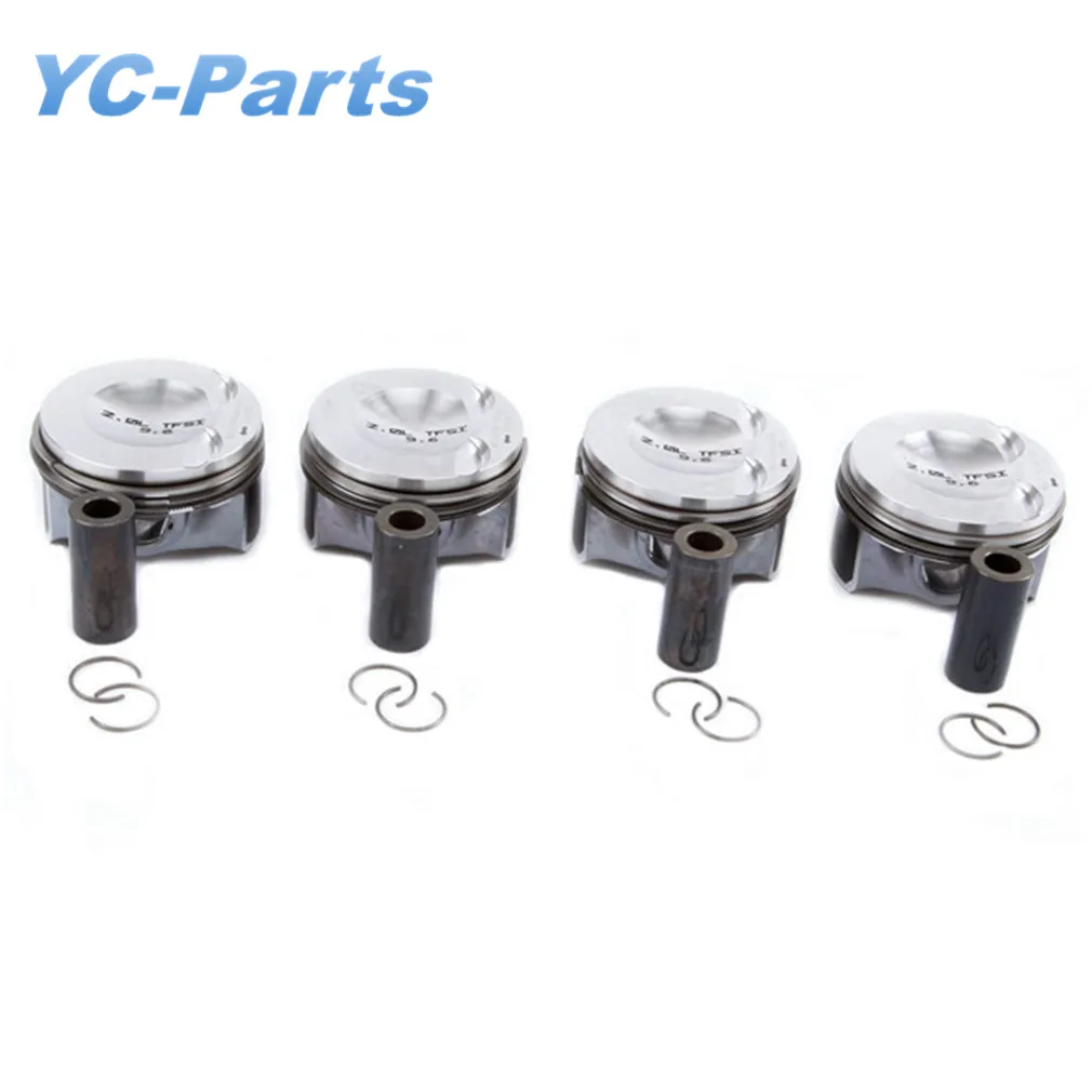 06H107065DD Engine Pistons & Rings Assembly 82.50 mm Pin 23mm For VW CC Audi A3 A4 A5 A6 16V EA888 2.0TFSI