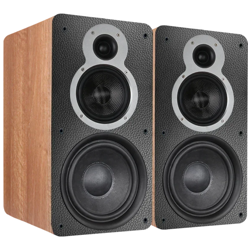 Tonewinner TD-C8 2022 New Arrival Bookshelf Wooden Home Theater Speakers Loud Stereo Professional Audio Home Cinema Speaker