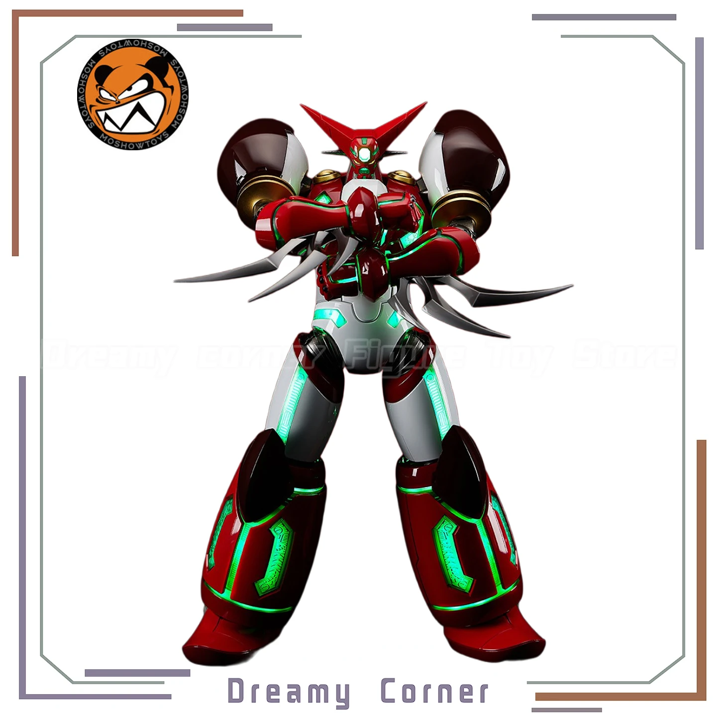 

【In Stock】Original BLITZWAY MOSHOWTOYS Getter Robo: Armageddon SHIN GETTER 1 Action Mecha Figure Toy Model Ornaments