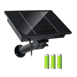 Painel solar portátil Camping Power, Carregador ao ar livre do painel solar, Built-in 9000mAh bateria, 4W, 5V, USB, telefone celular, câmera de caça