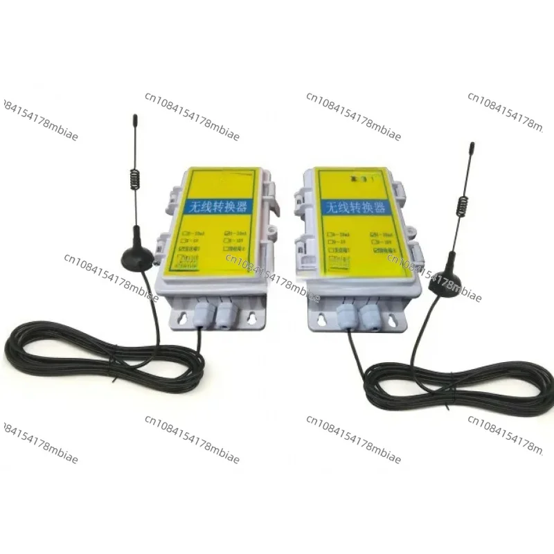 To Wireless Wiring High Precision 1-4 Channel 4-20MA 0-10V Analog Radio Conversion 3Km 8Km