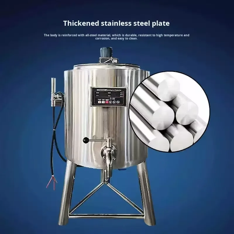 معالجة التعقيم معدات تعقيم تقديم الطعام لحليب البقر والأغنام النقي، آلة بسترة تجارية للحمام المائي #4