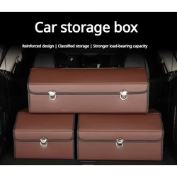 Foldable Car Storage Box Car Gadget Trunk Organizer Car Supplies Trunk Storage Organizer Auto Accessories Trunk Storage Box