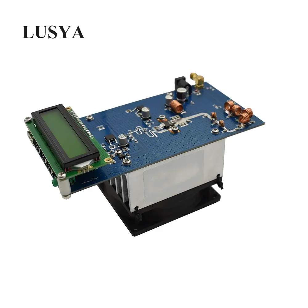 87.5M - 108MHz 50W Maximum up to 70W Stereo RF FM transmitter amplifier with Fan Radio Station module DC 12V 13.8V 10A H4-002