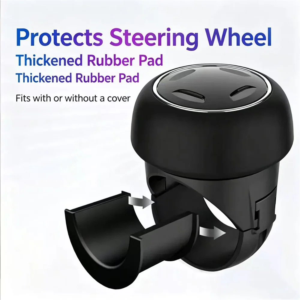 Universal Steering Spinner 360 Rotate Ball Knob Control Non Slip Parking Turning Booster Car SUV Truck Grip Handle Assist Device