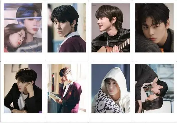 No Repetition True Beauty Nv Shen Jiang Lin Ka-young Mun Cha Eun-Woo Photo Mini Card Wallet Lomo Card Fans Collection Gift