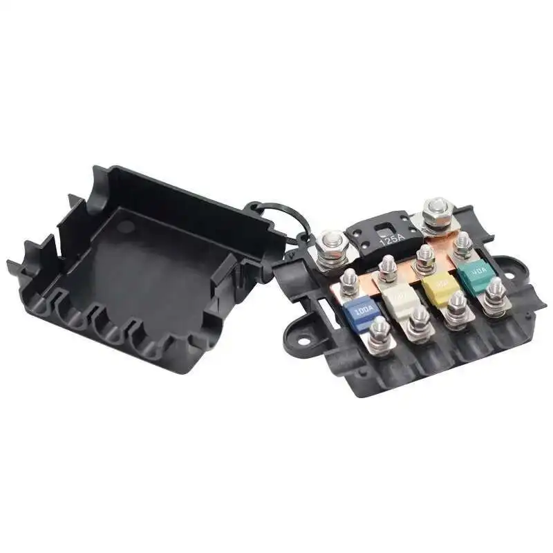 

5Ways With Bus Bar 12V 24V HEAVY DUTY Power Distribution Fuse Box Block Mega & Midi Fuses Holder