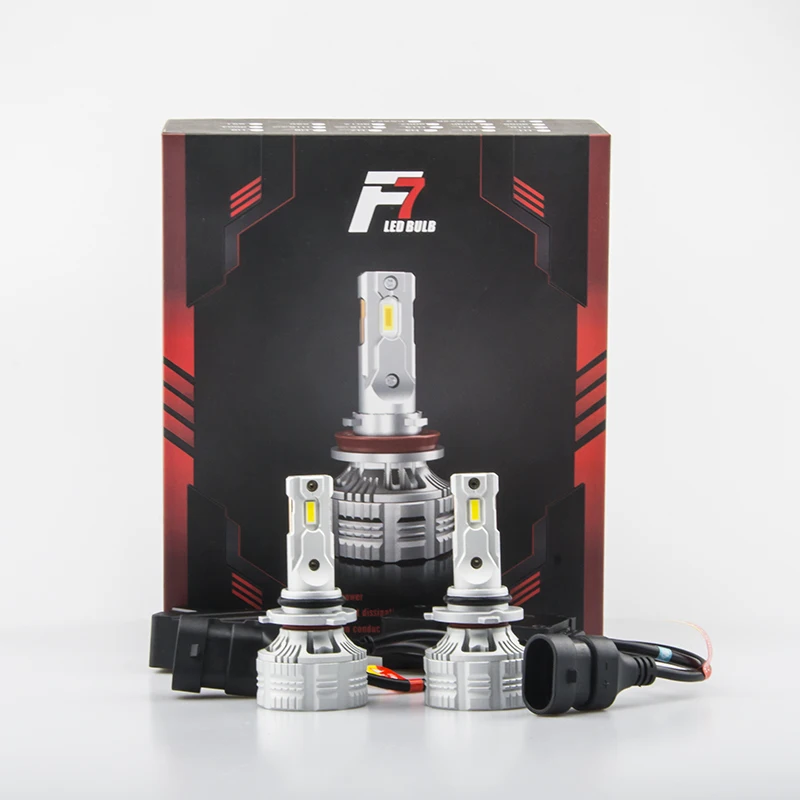 

High Power F7 H4 Led Headlight 130w 26000lm H4 H7 H8 H11 9005 9006 9012 led headlights F7 h4 Led fog head lamp bulb