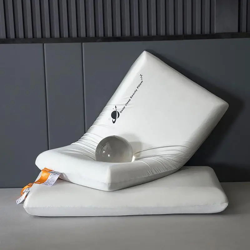 

Memory Foam Pillow Core Ne Support Deep Sp Men's Low Profile Slow Rebound Pair Rectangular aped Bedding Accories