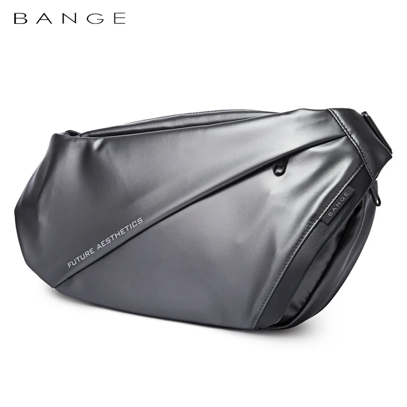 BANGE Bolsa de peito para iPad de 9,7 polegadas, novo design, bolsa mensageiro de ombro, à prova d'água, anti-manchas, antifurto, grande capacidade, pacote de viagem curta