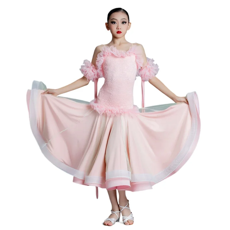 2024-high-end-modern-dance-performance-dress-women's-ballroom-dance-dress-children's-adult-competition-practice-clothing-md03