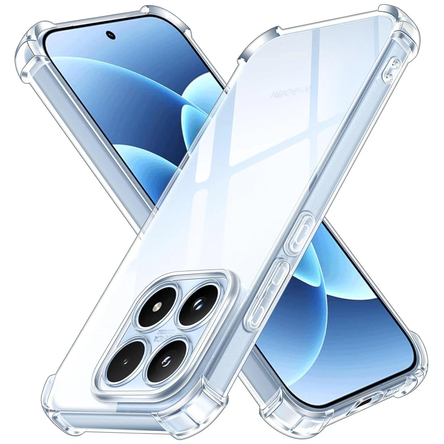 

TPU Transparent Case for Xiaomi 17 Mi 17 5G Protective Cover Four Corners Shockproof Bumper Coque Fundas