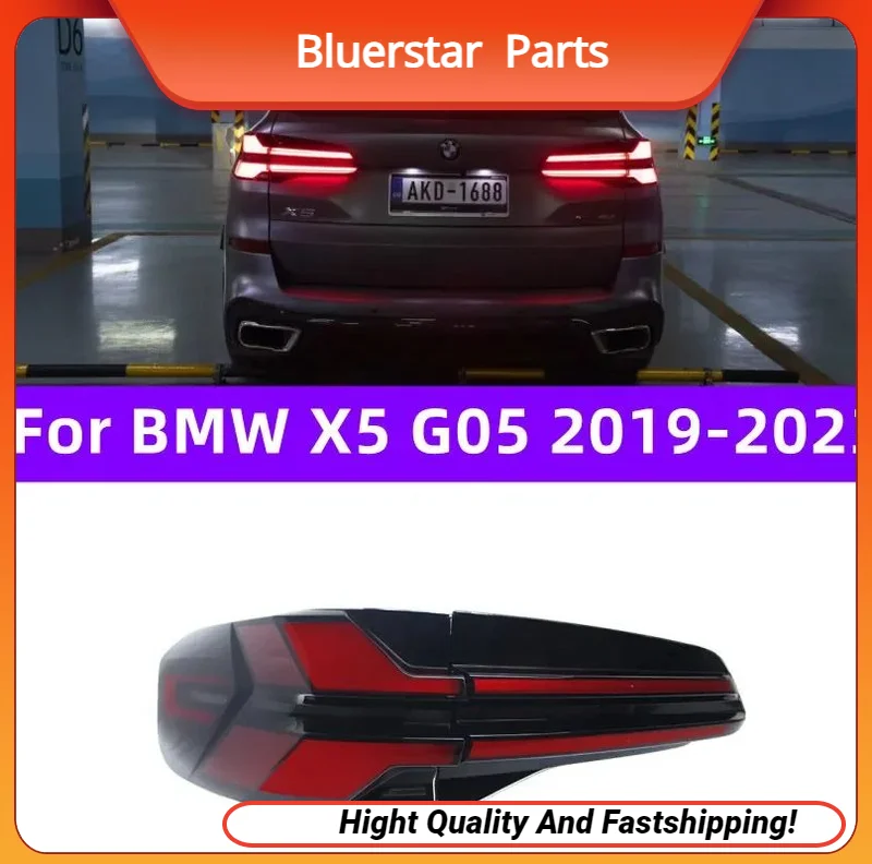 

Автомобильные задние фонари для BMW X5 G05, задний фонарь 20, 19-2023, обновление LCI, динамический плавный задний фонарь G18, Стайлинг, задний фонарь