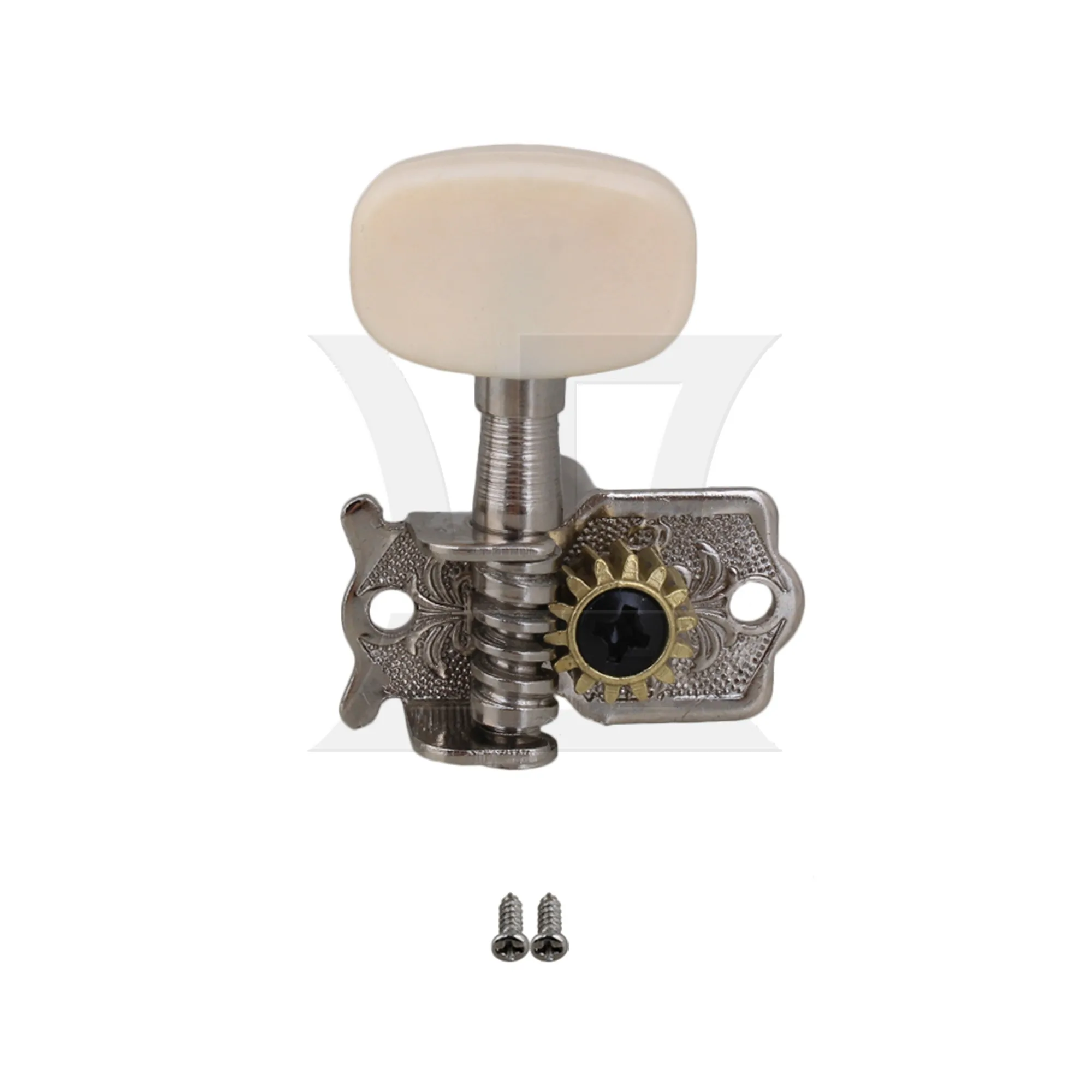 

Yibuy 1pc Guitar Tuners String Tuning Pegs Silver Right For Classic Guitar