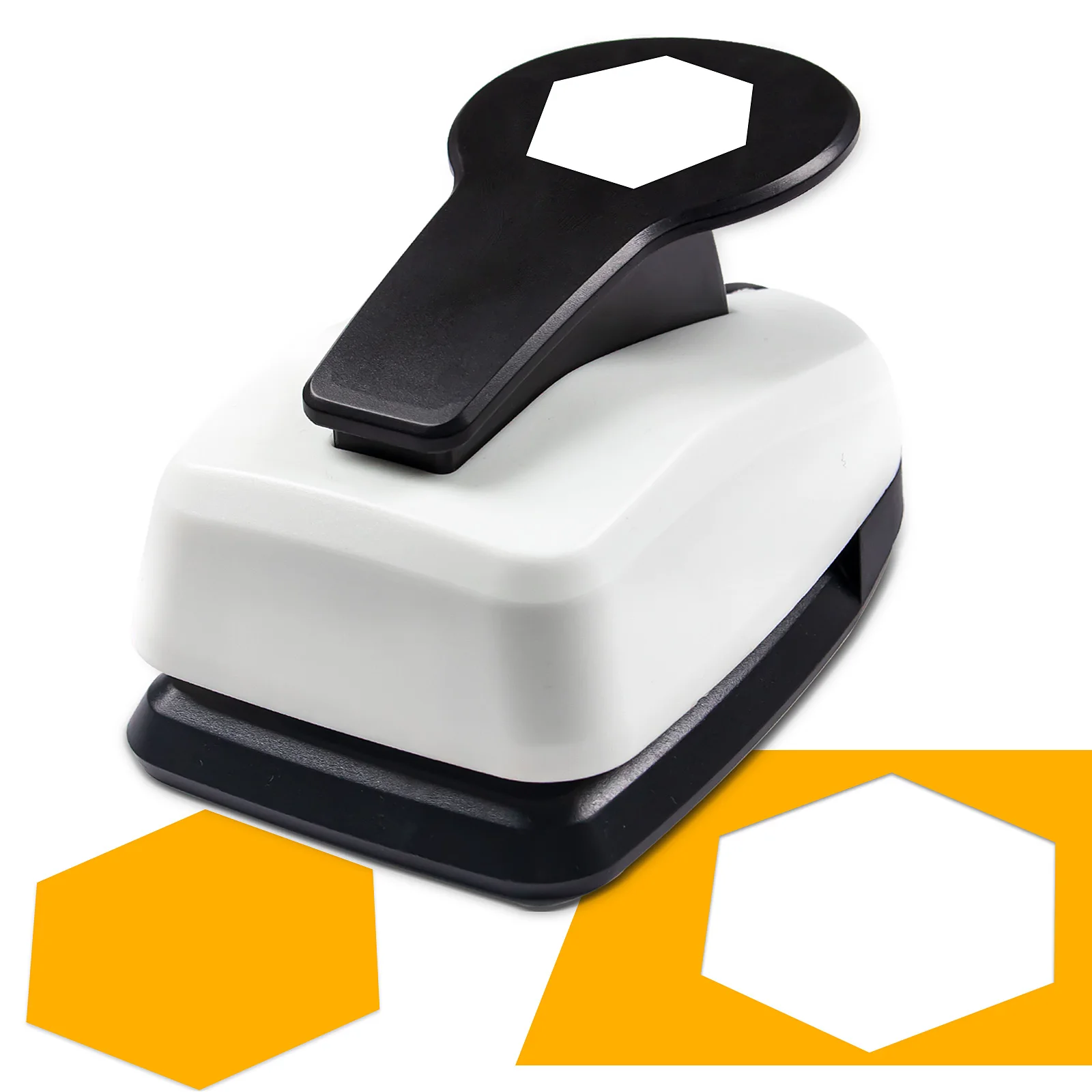 Paper cutter for crafts Hole Puncher Punches Tool 2 inch 50mm Hexagon Paper Shapes for card making custom scrapbooking