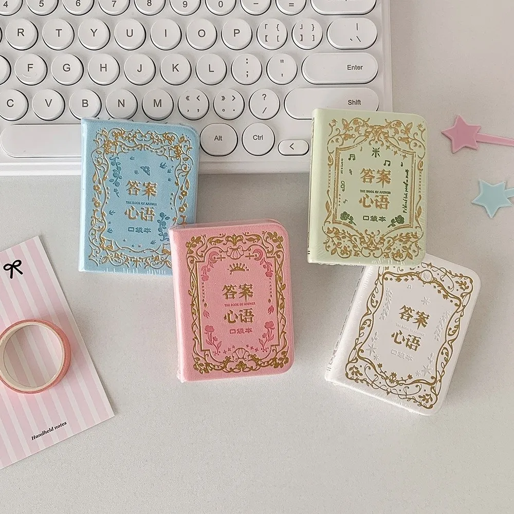 New Answer Book Pocket Book Mini Portable Notebook Colorful Word Excerpt Book Students