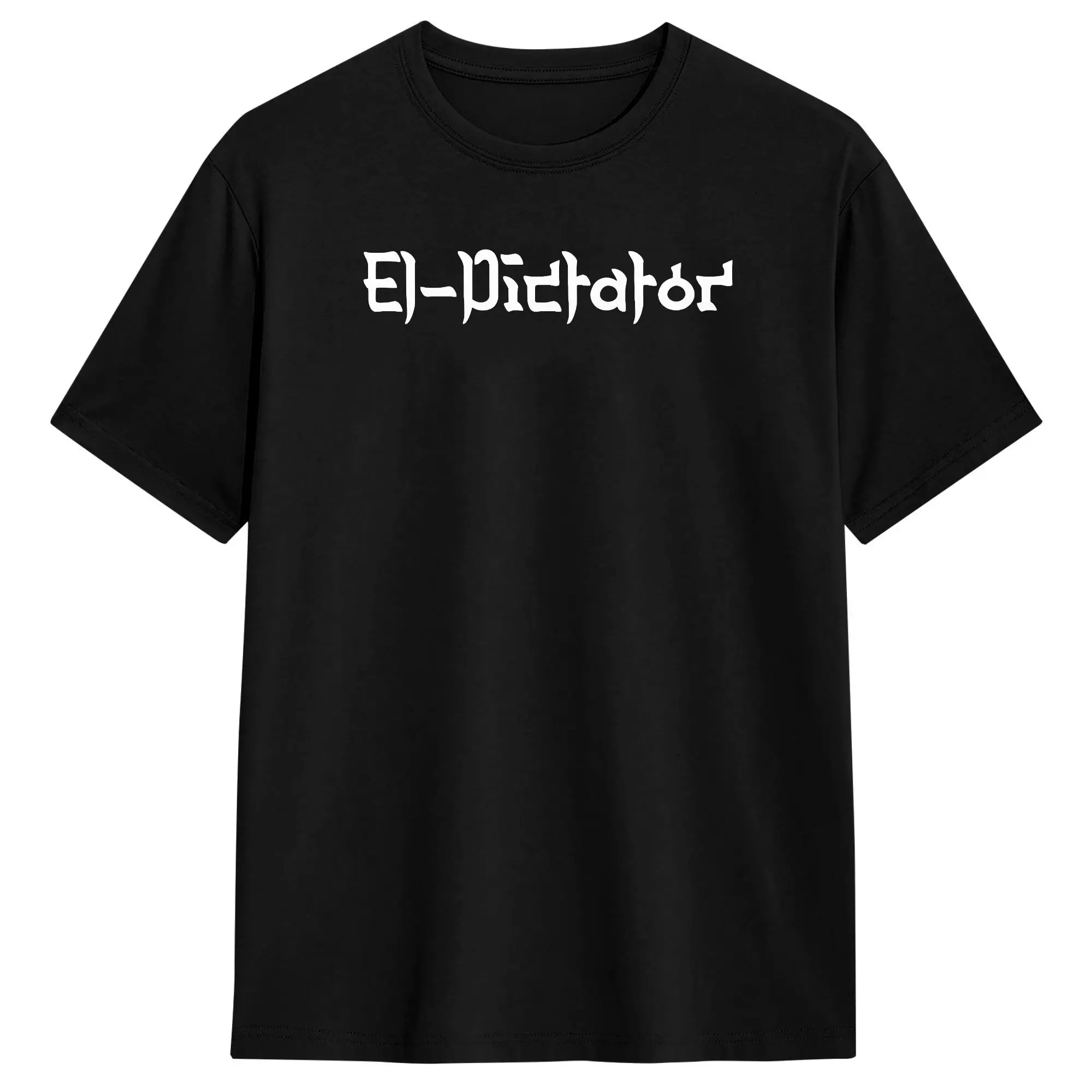 Camisetas para hombre El Dictador, camisetas divertidas 100% de algodón, camisetas de manga corta, ropa con cuello redondo, estampado