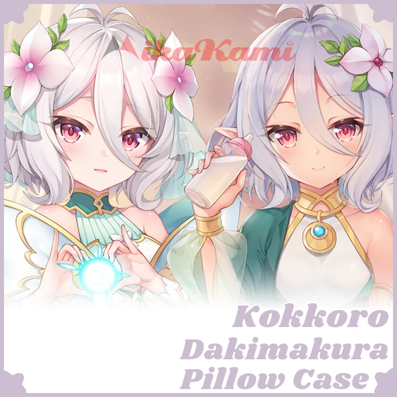 

Kokkoro Dakimakura Princess Connect Re Dive Pillow Case Full Body Sexy Hugging Cushion Cover Pillowcase Home Bedding Decor Otaku