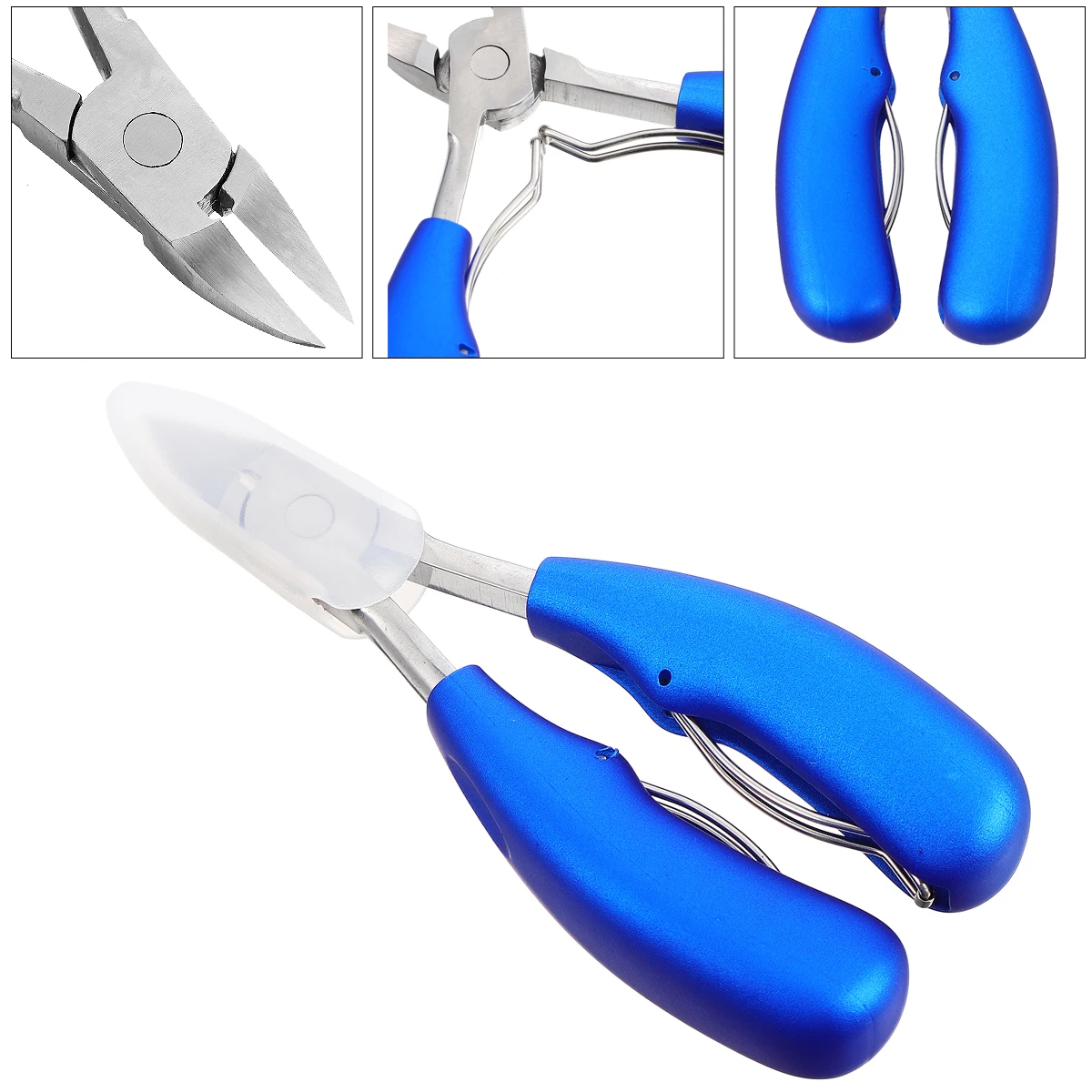 

Professional Toenail Nipper Precision Pedicure Tool Curved Nail Clipper Stainless Steel Cuticle Nipper Manicure Pedicure Trimmer