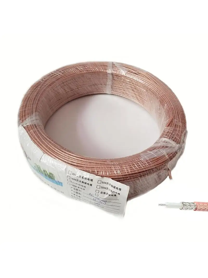 RG316 kabel PTFE wysokiej temperatury M17/113 Rf złącze koncentryczne drutu 50ohm Pigtail — zdjęcie 2