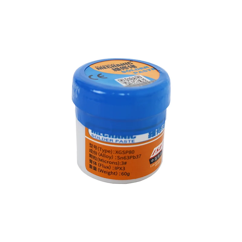 Mechanic 183℃ Medium-Tem XG50 Welding Paste 35g/60g for LED PCB Board Electronic Component Phone Repair
