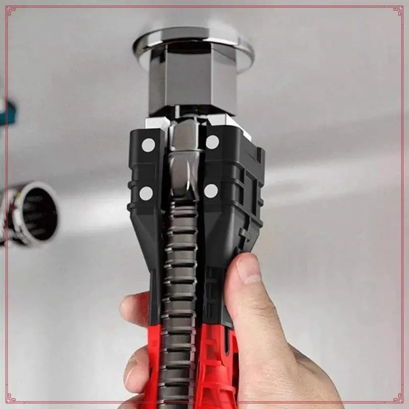 Faucet And Sink Installer Plumbing Tools, Plumber Wrench Plastic Insert For Small Spaces Under Sink Kitchen Bathroom Toilet