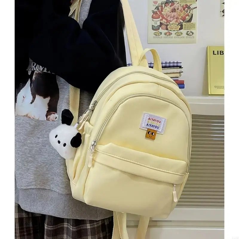 2023 Double Strap Shoulder Bag Girl Student Teens Backpack School Bag Rucksack