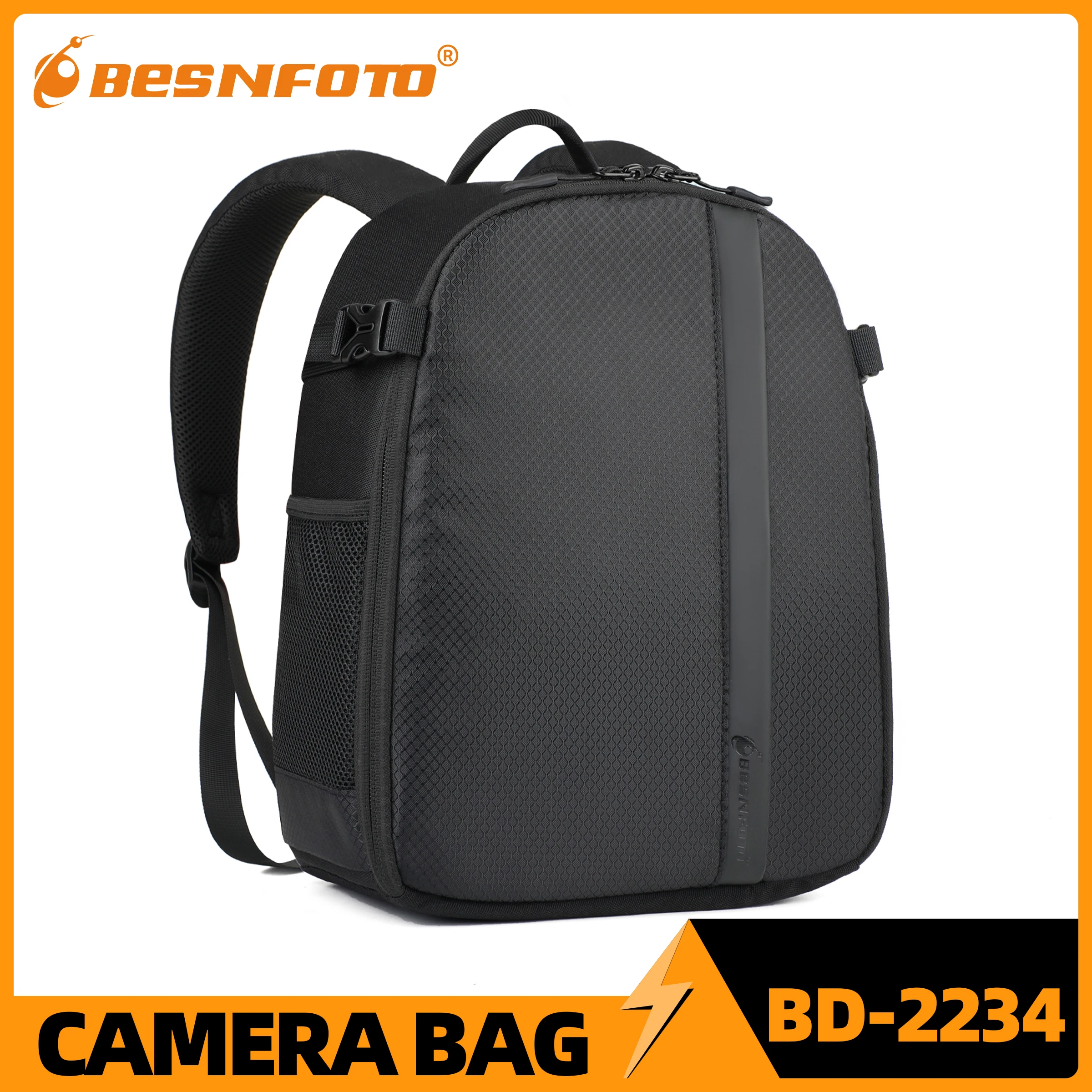 

Сумка для фотосъемки на плечо Besnfoto DSLR беззеркальной камеры для походов для мужчин и женщин