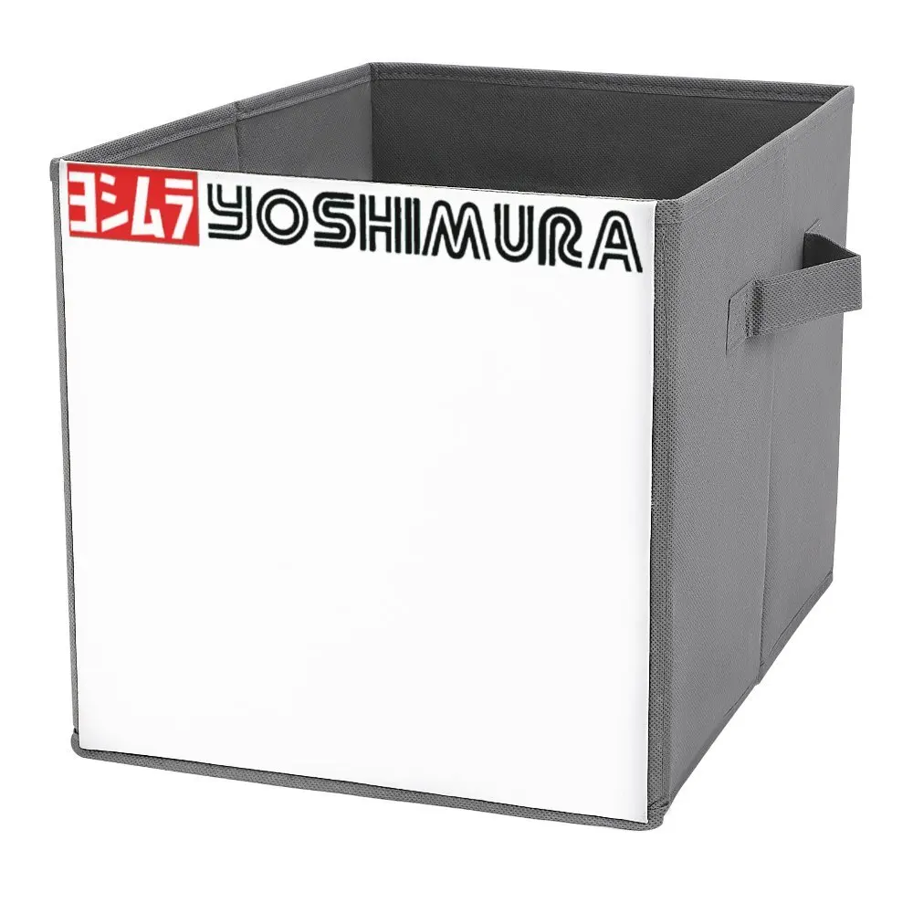 Storage Bins BEST SELLER Yoshimura Exhaust Logo Merchandise E Dust Proof Vintage Folding Storage Box Lifting Hand Can Be Folded