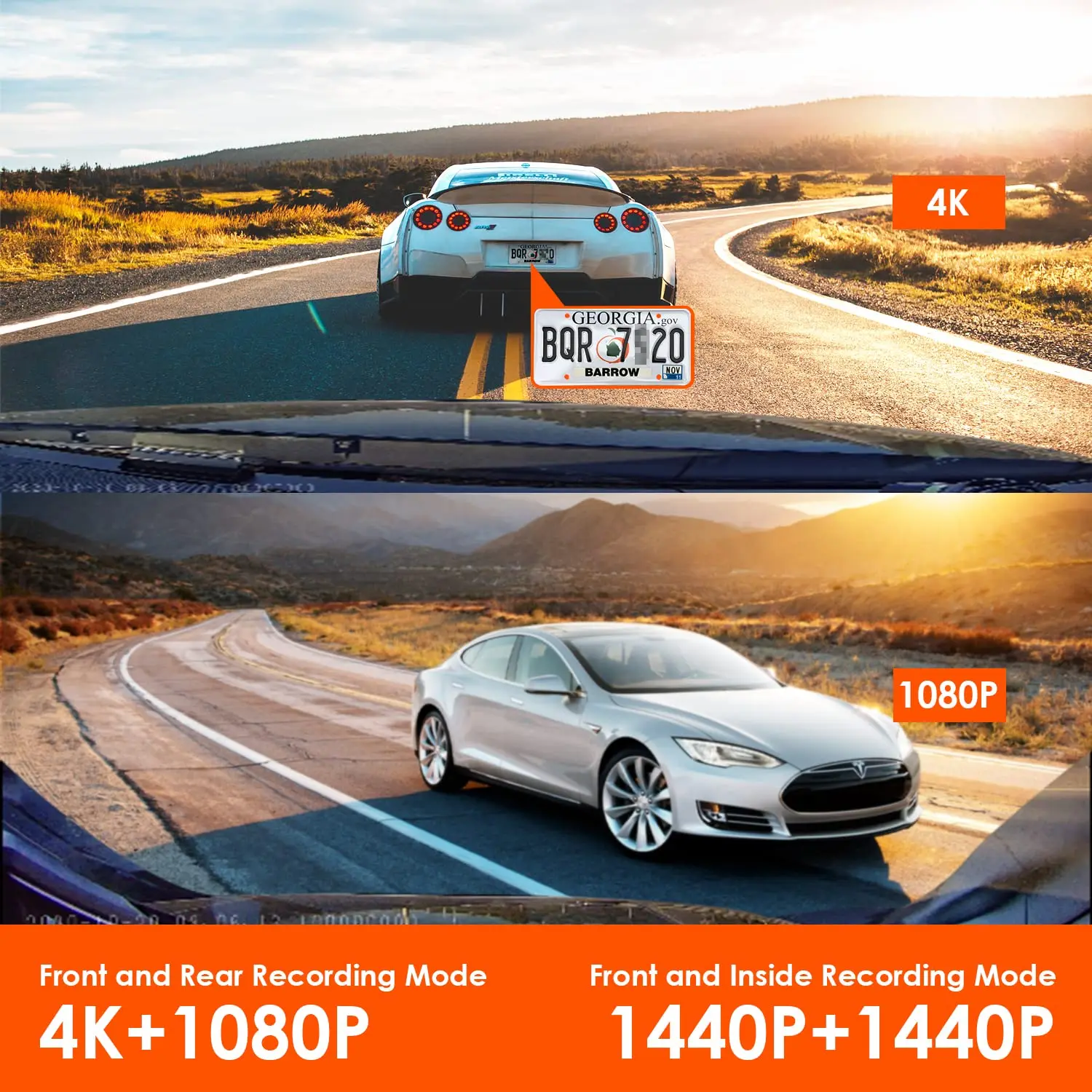 Vantrue N4 kamera na deskę rozdzielczą 4K samochodowy rejestrator wideo 3 w 1 wideorejestrator samochodowy Dashcam kamera tylna z GPS widzenie nocne