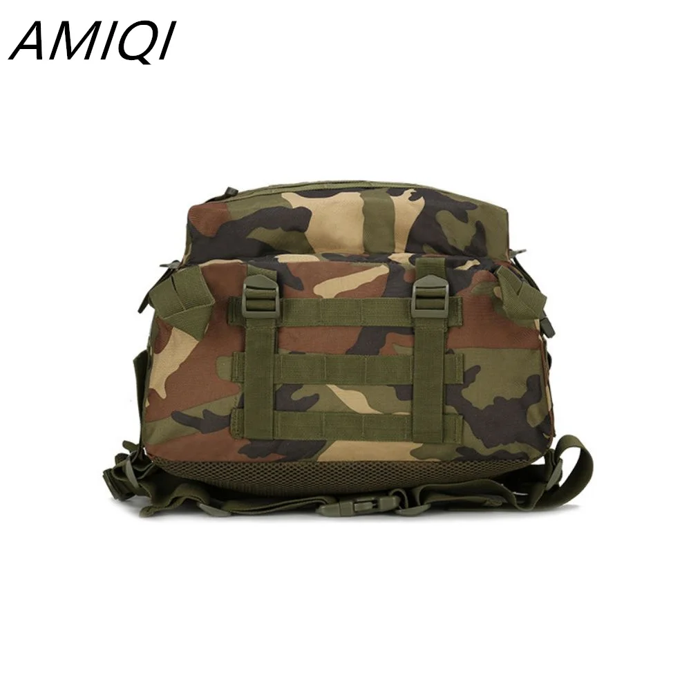 AMIQI 3D Backpack Outdoor 800D Oxford Backpacks Multi-functional Travel Camping Camouflage Backpack Bags mochila hombre