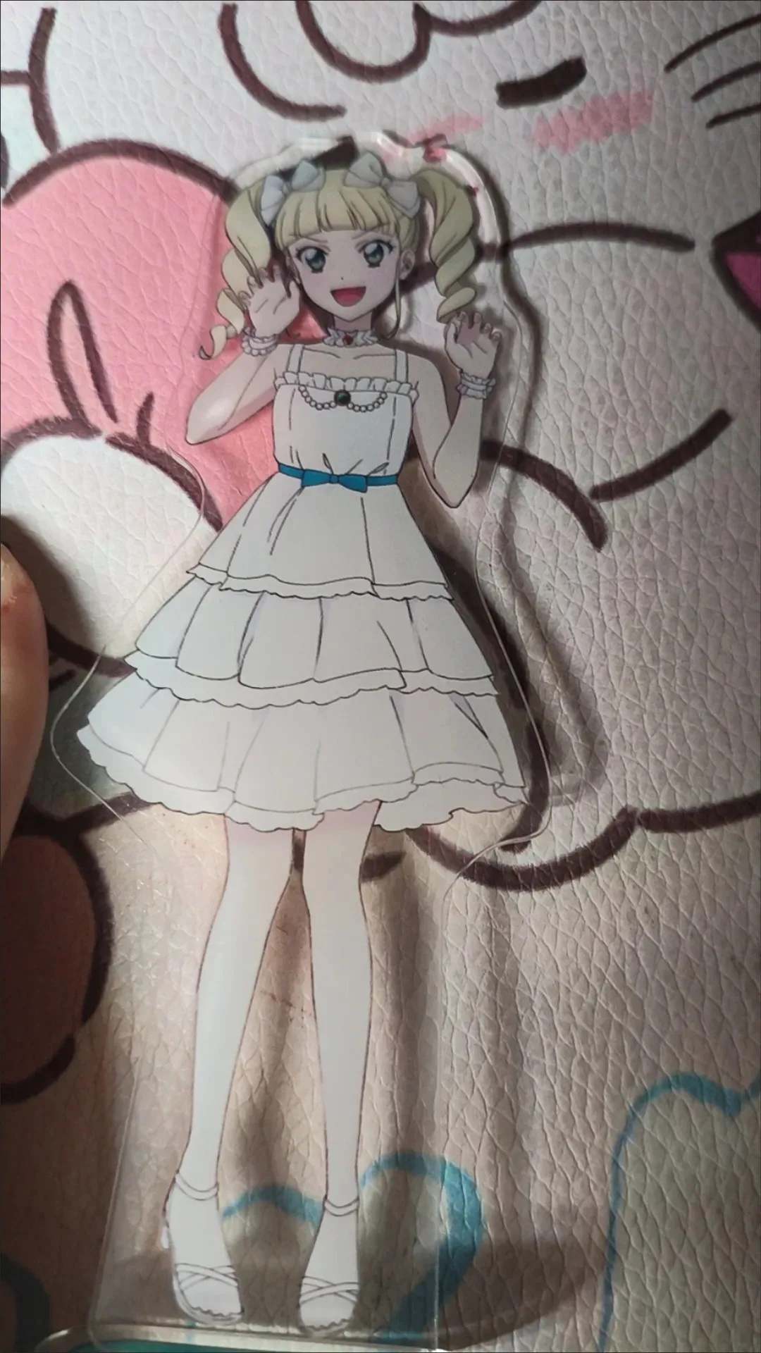 Aikatsu أنيمي دمى أشكال الاكريليك حامل Todo Erika شخصية الحلي لمكتب أفضل صديق هدية عيد ميلاد لعبة أنيمي رائعة #4