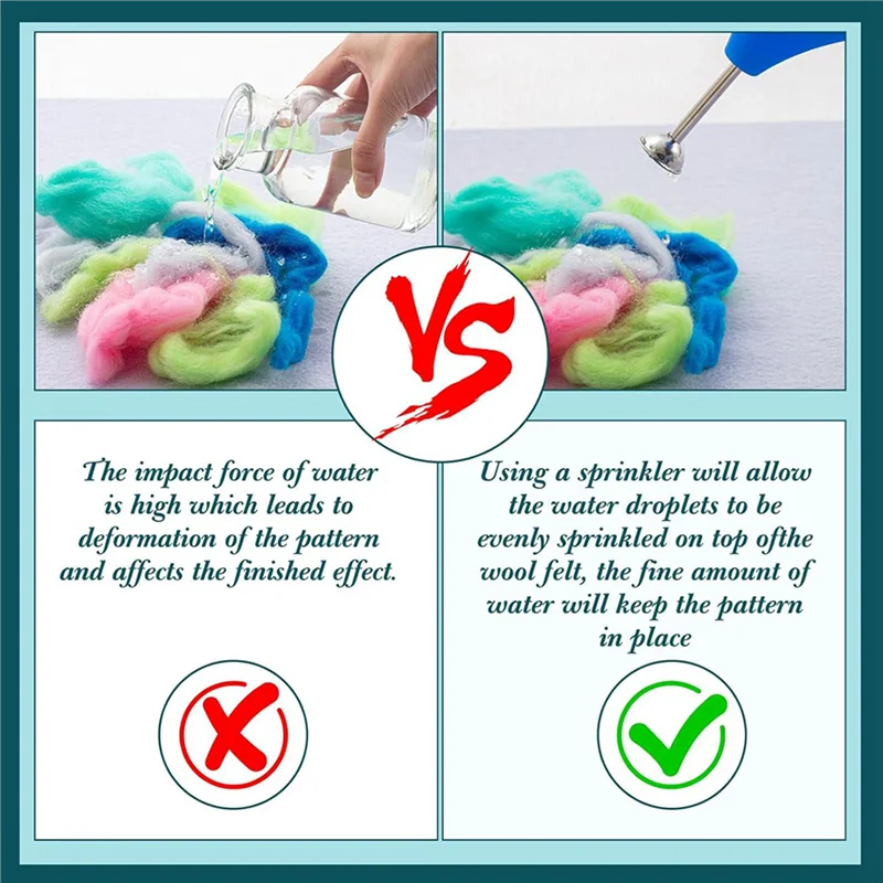 VELIF-12 Pcs Ball Brause Sprinkler Flower Sprinkler Ball Brauser Squeeze Sprinkler Wet Felting Tools Watering Sprinkler Nozzle