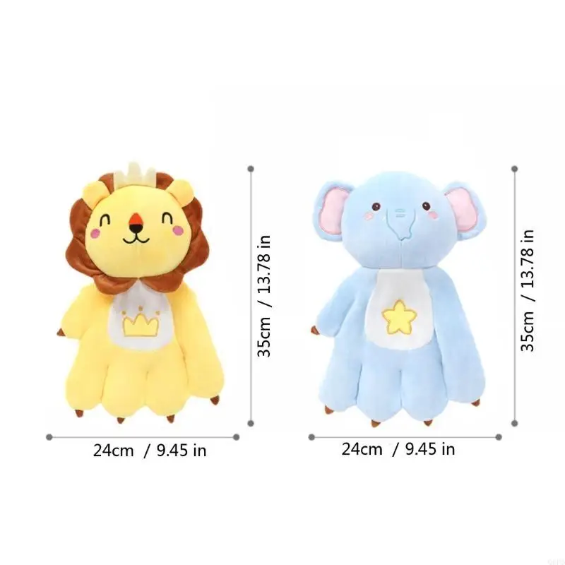 

Q6PD Gentle Patting Comforting Hand Infant Soothing Doll Toy for Baby Prevent Startle