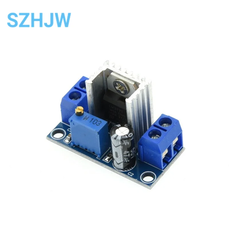 LM317 Adjustable Voltage Regulator Power Supply DC-DC Converter Buck Step Down Circuit Board Module Linear Regulator