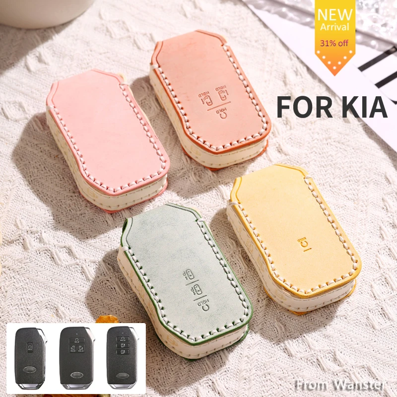 

Car Key Case for KIA Seltos Sportage Ceed Sorento Cerato KX5 Niro Forte K3 K5 Opatima Soul Telluride Carnival Mq4 Stinger Cerato