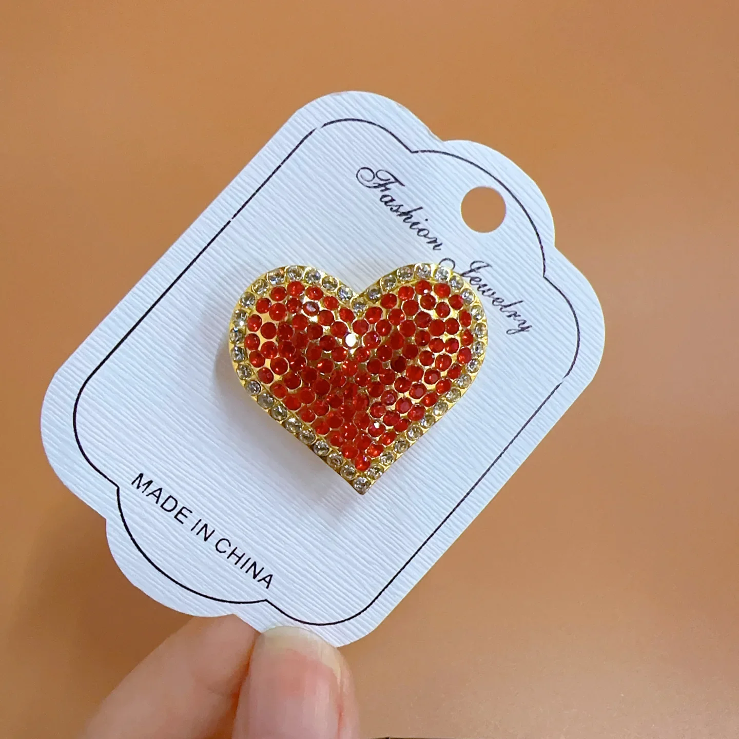 Broches de amor de strass da moda para mulheres meninas coração dia dos namorados alfinetes de lapela joias presentes